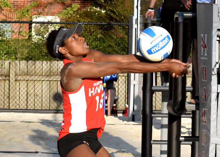Huntingdon opens beach volleyball season at Mercer