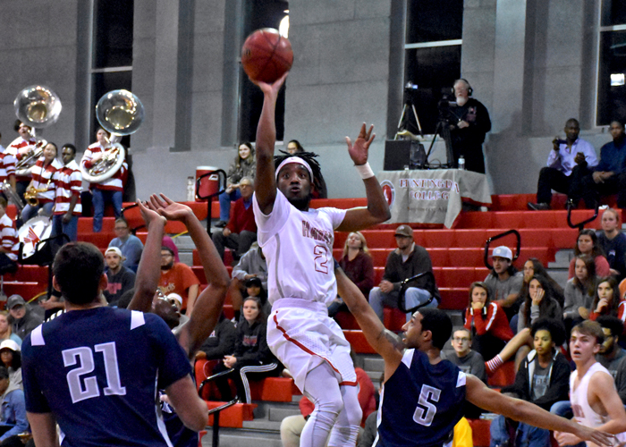 Isaiah King scored a season-high 19 points in Sunday's loss at Greensboro.