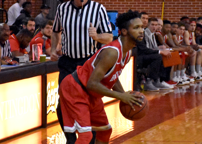 Aaron Washington made a career-high six 3-pointers and scored a career-high 23 points in Saturday's loss to Pfeiffer.