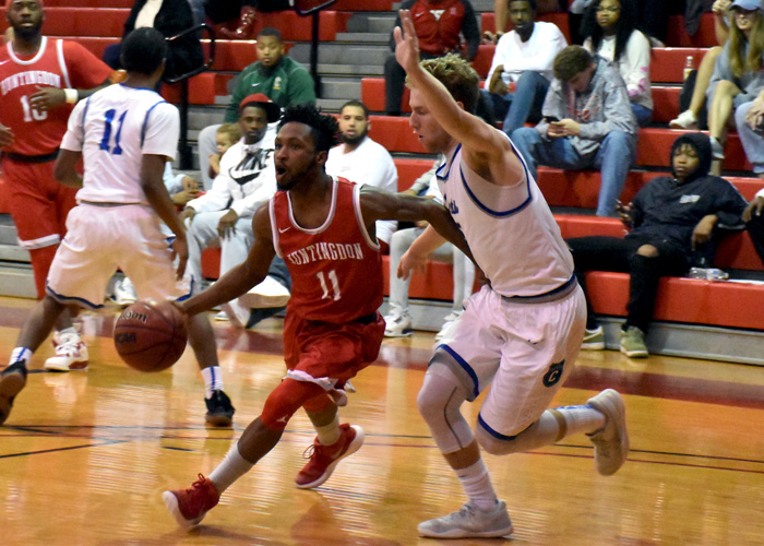 Aaron Washington scored 12 points in Sunday's loss at Ferrum.