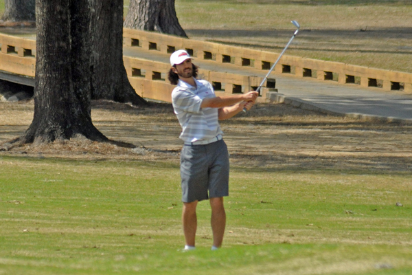 Men&rsquo;s golf two strokes back after Rd. 1 of USA South Tournament
