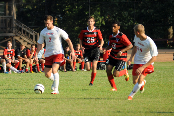 Huntingdon men&rsquo;s soccer gives up late goal in loss to Emory & Henry