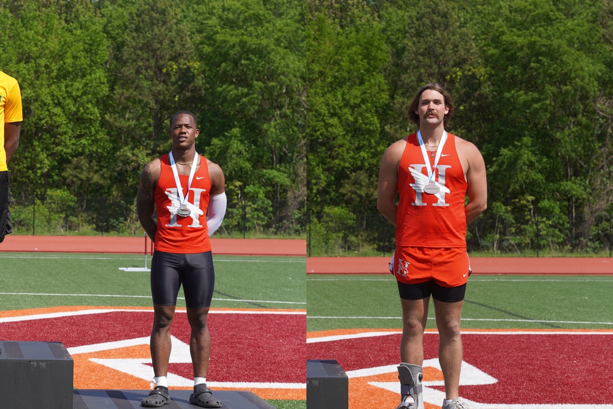 Two Hawks Podium As Track And Field Kicks Off The CCS Championships