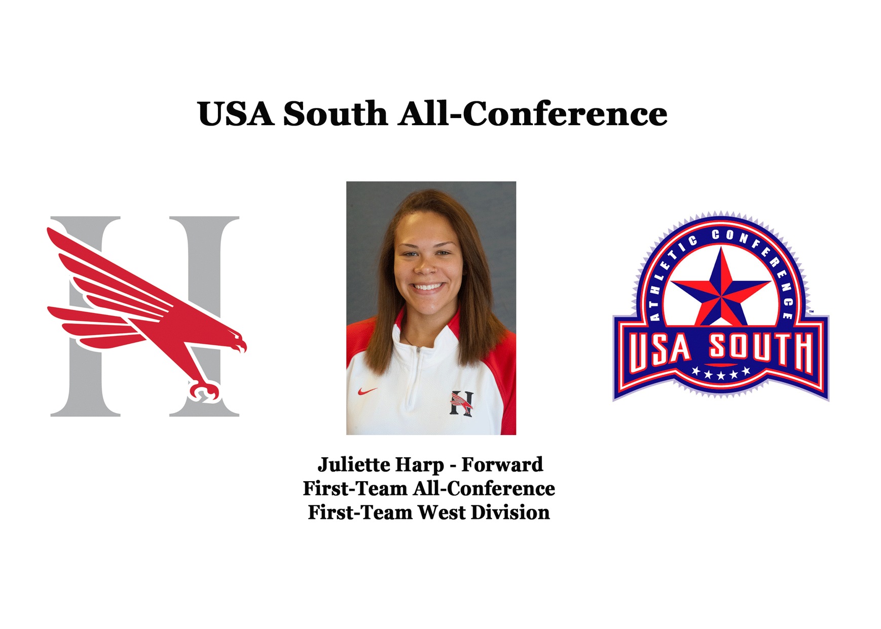 Harp chosen as first-team All-Conference