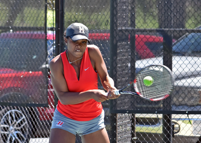 Lady Hawks rebound with conference win